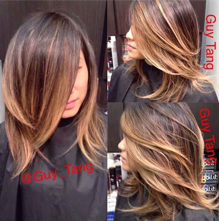 Шатуш и балаяж на Каскад