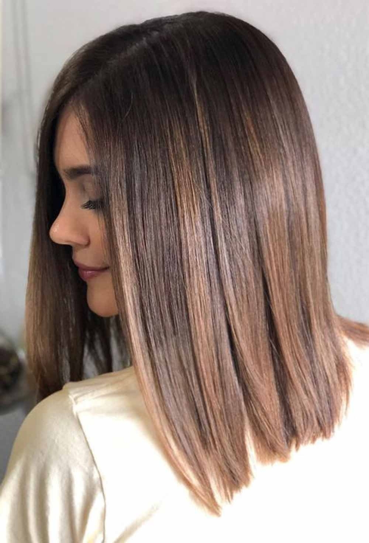 Балаяж на прямое каре