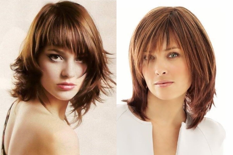 Стрижка Каскад филированный