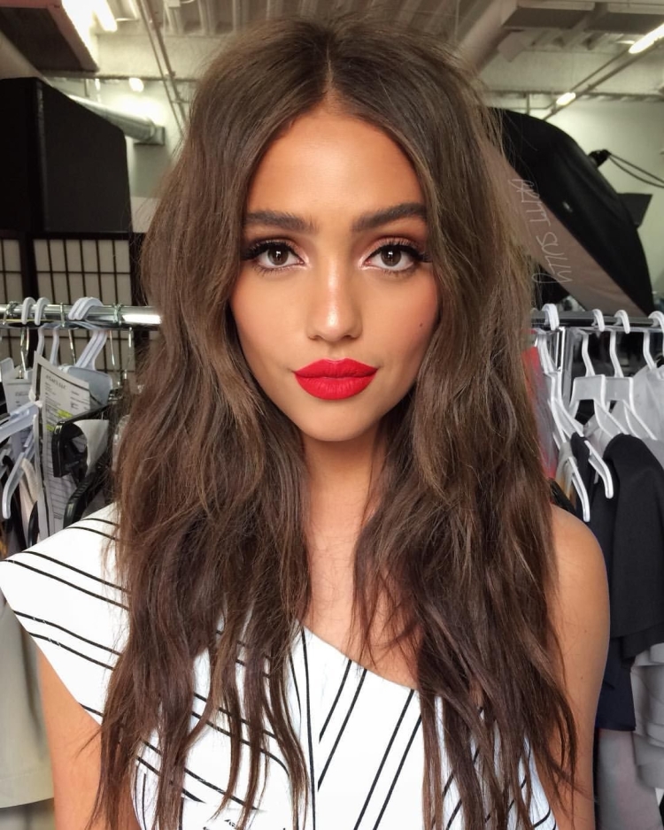 Цвет волос для карих глаз и смуглой