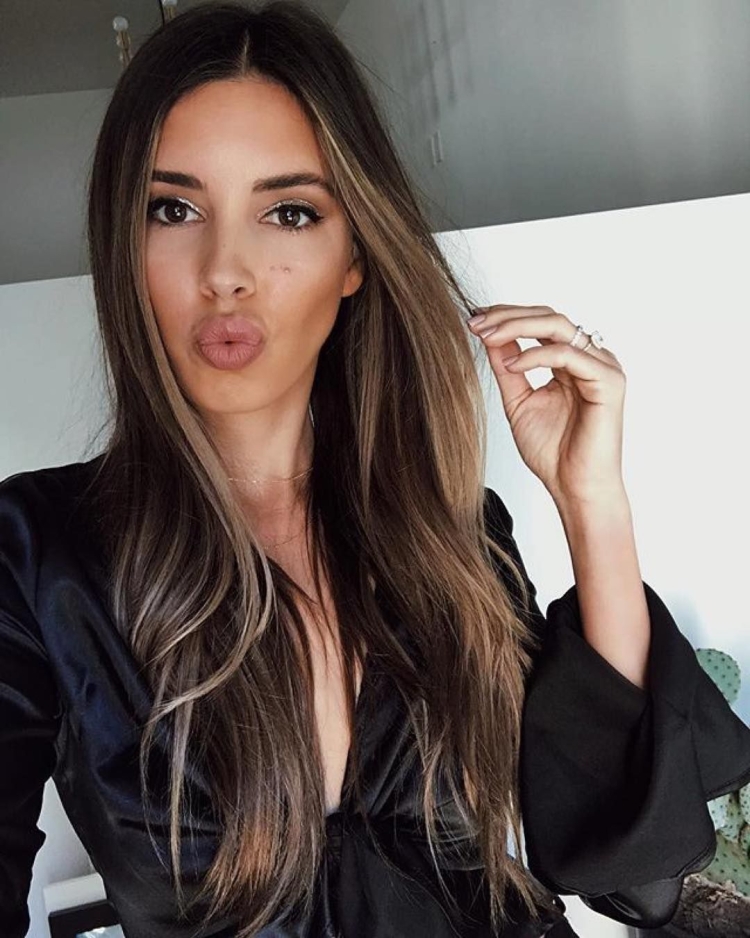 Контуринг на темные волосы