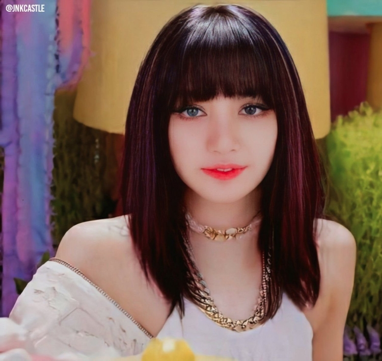 Маллет женский корейский с челкой