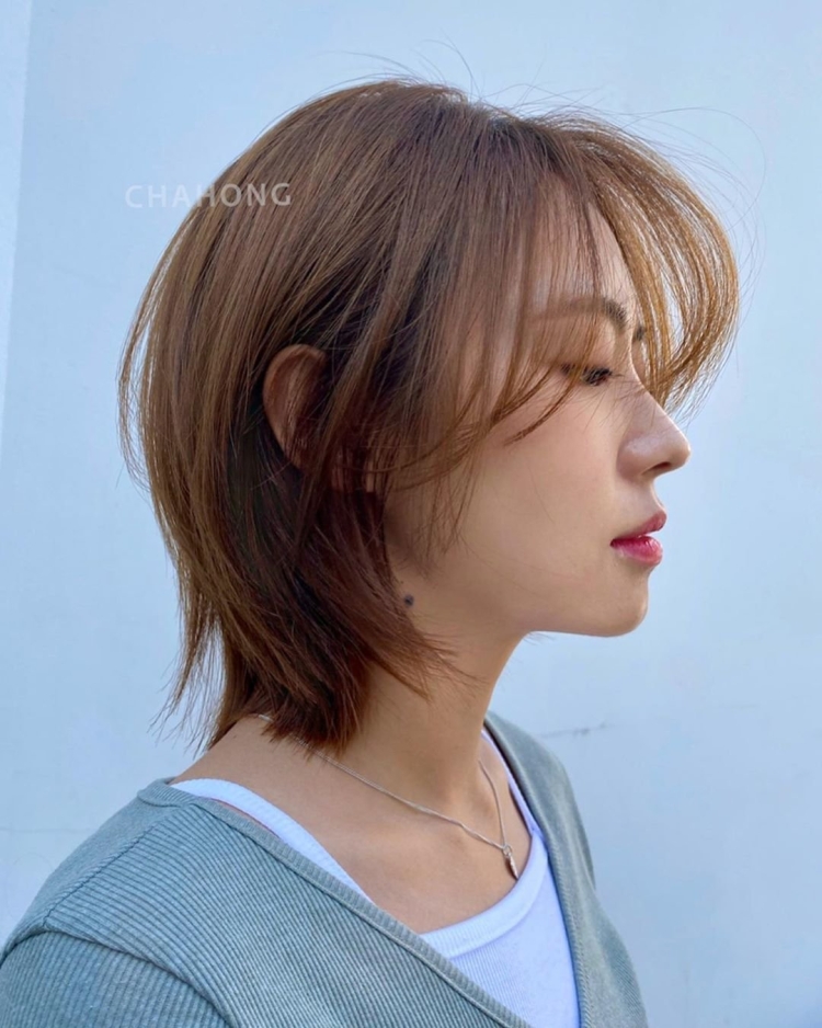 Маллет стрижка корейская