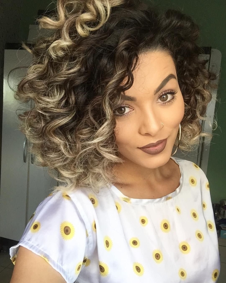 Кудри на короткие волосы