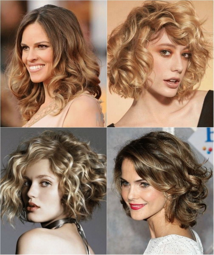 Укладка Боб каре кудри