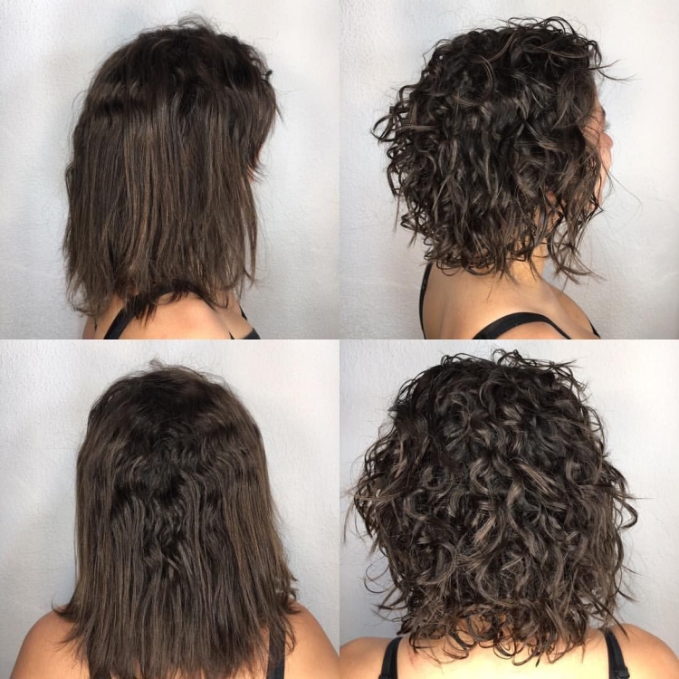 Наращивание волос на короткие волнистые волосы