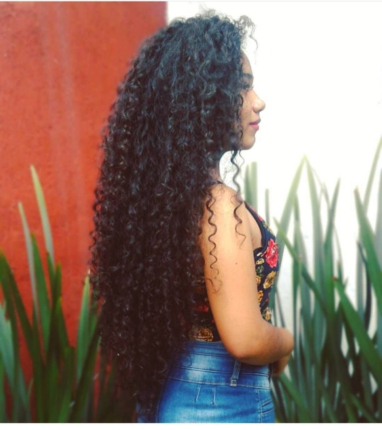 Наращивание кудрявых волос