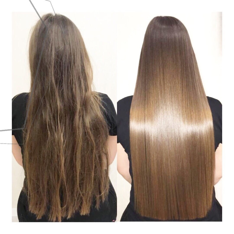 Нано выпрямление волос