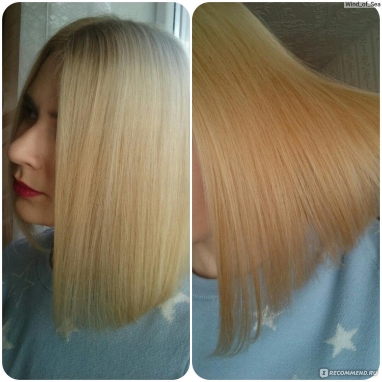 Ботокс волос на тонкие волосы до и после