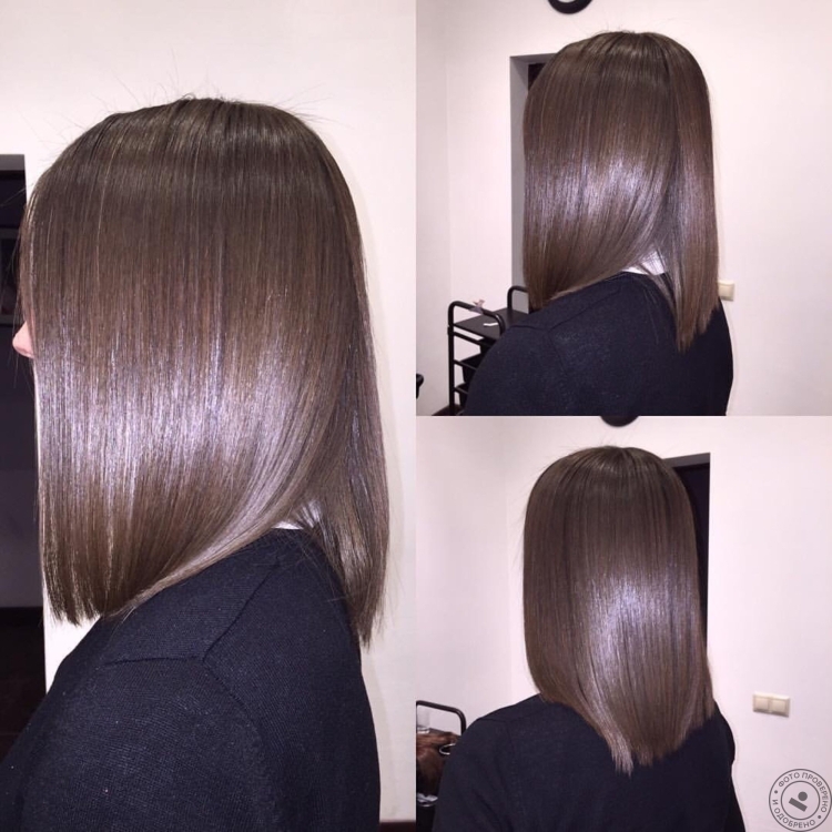 Кератиновое выпрямление на короткие волосы