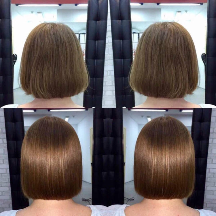 Ботокс на короткие волосы