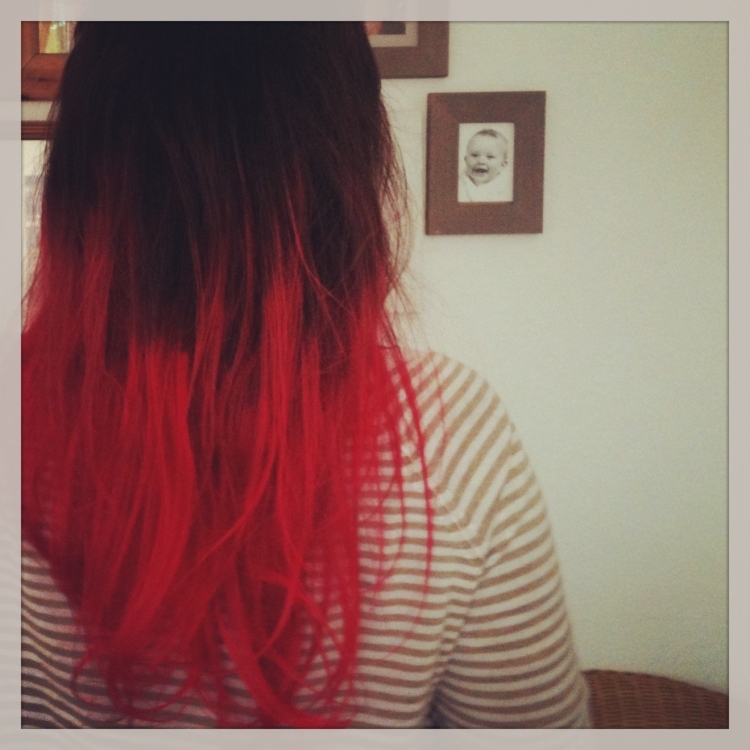 Бургунди балаяж бургунди