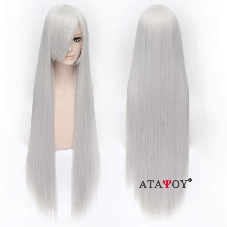 Белый парик для косплея