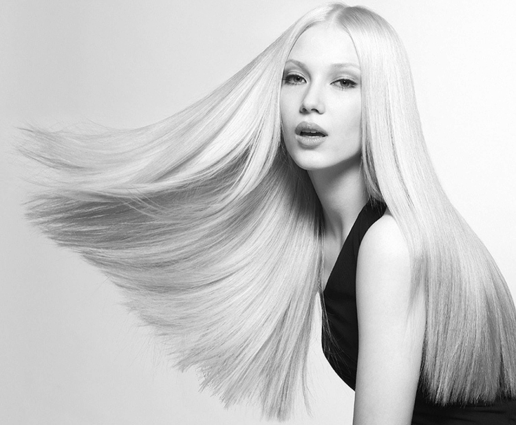 Прямые волосы