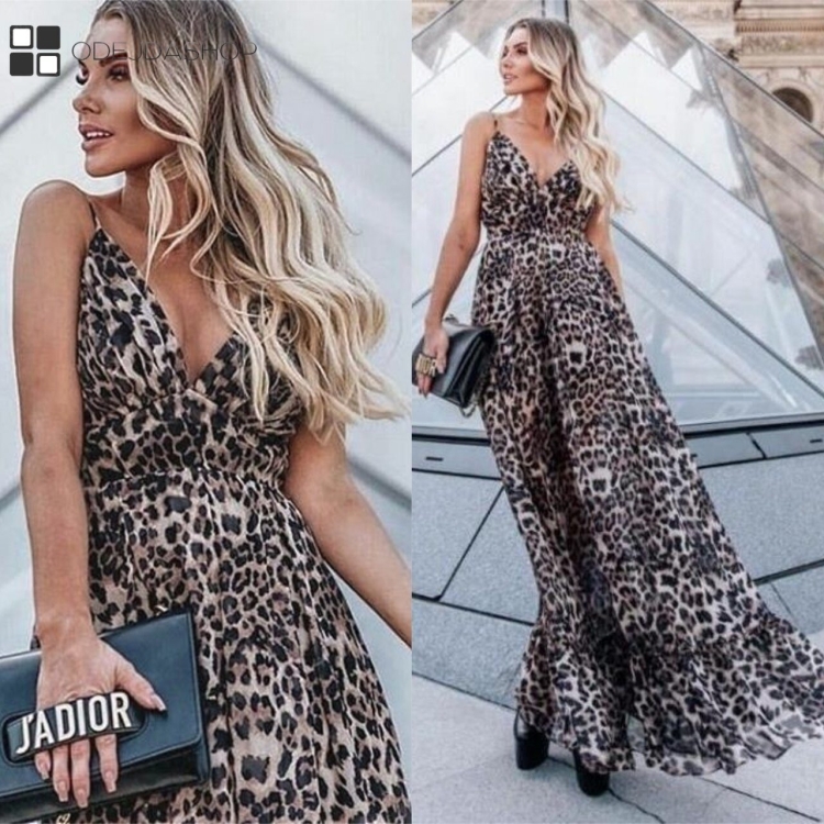 Платье леопардовое Атриум