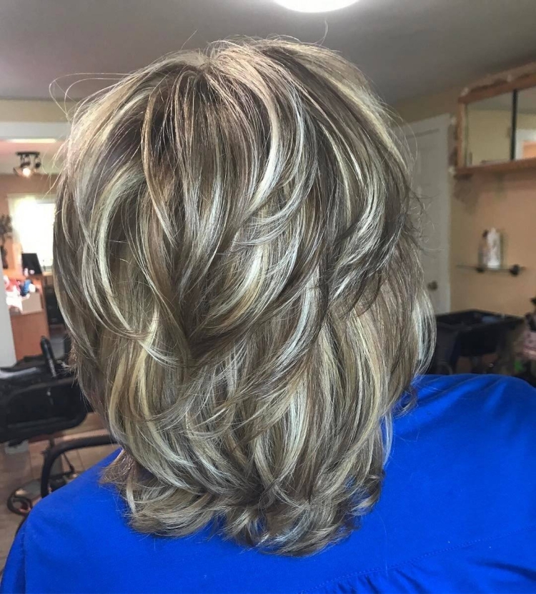 Стрижка Каскад градуированный