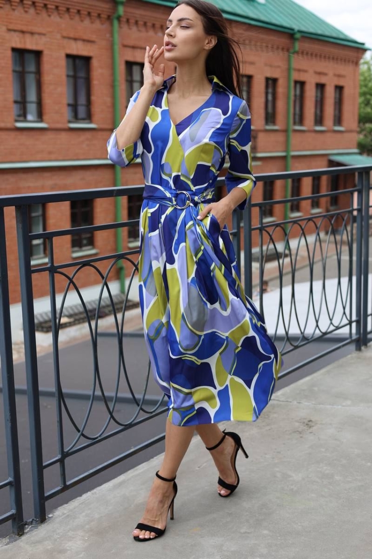 Платье Жаклин Люрекс цвет