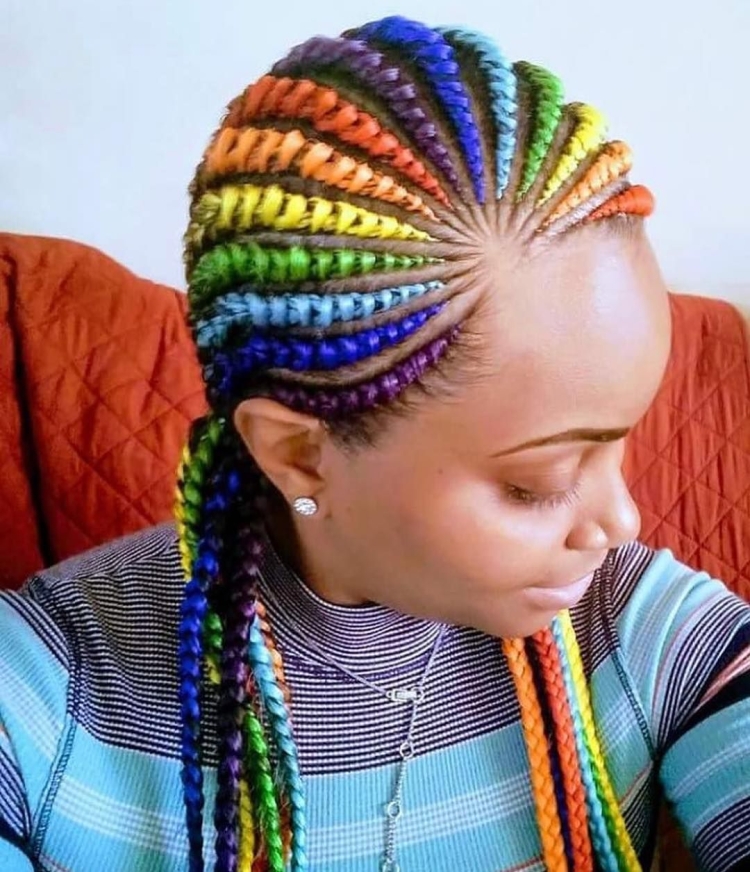 Детские брейды с канекалоном