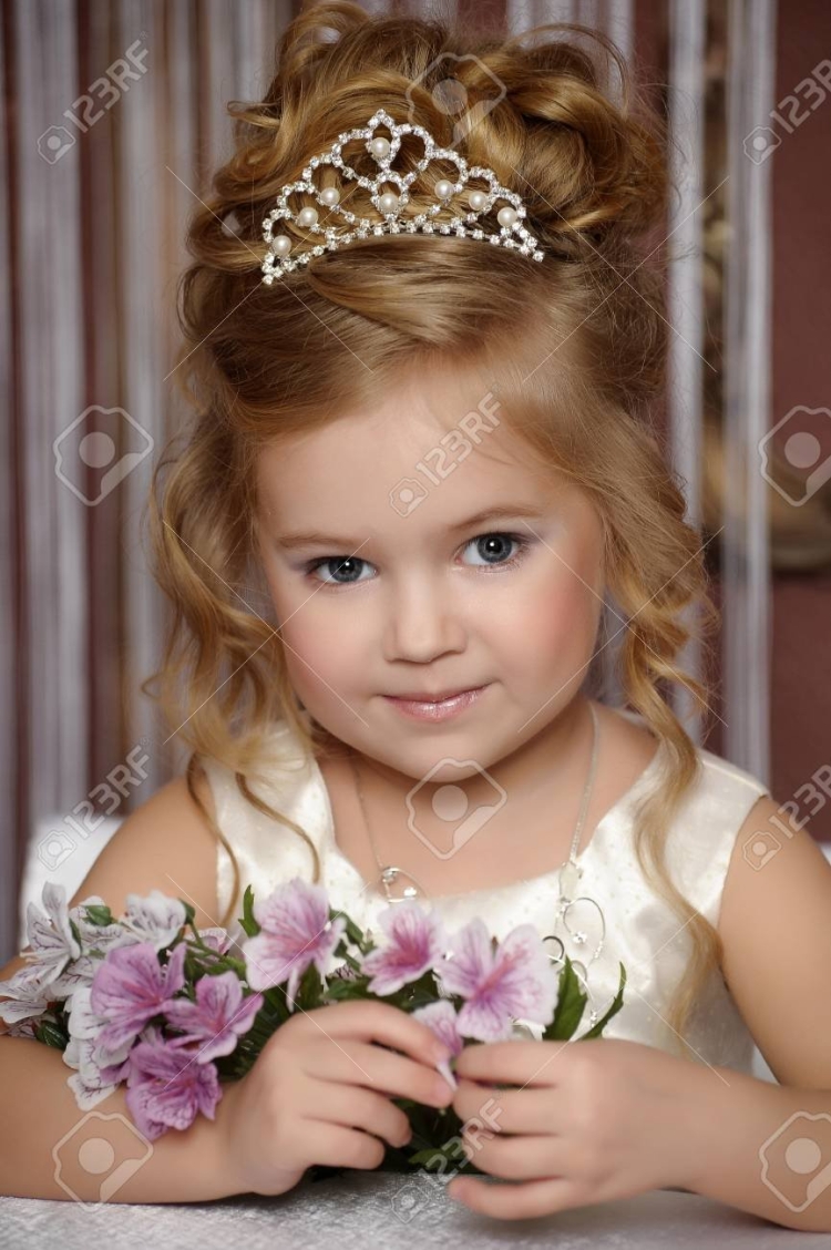 Прически на выпускной в детский сад