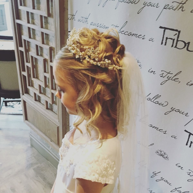 Причёски для девочек на выпускной