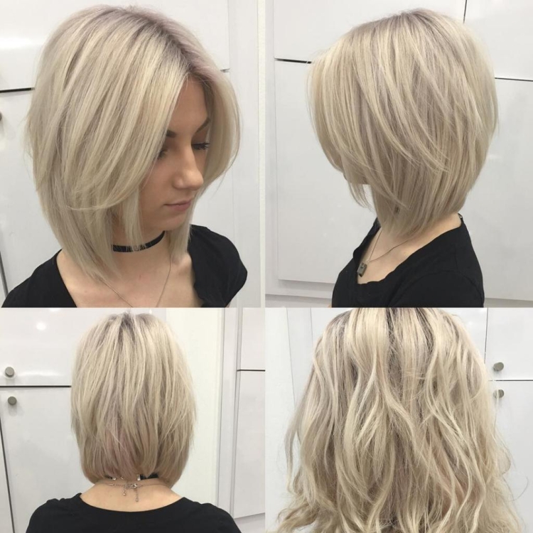 Каре Боб градуированное удлиненное