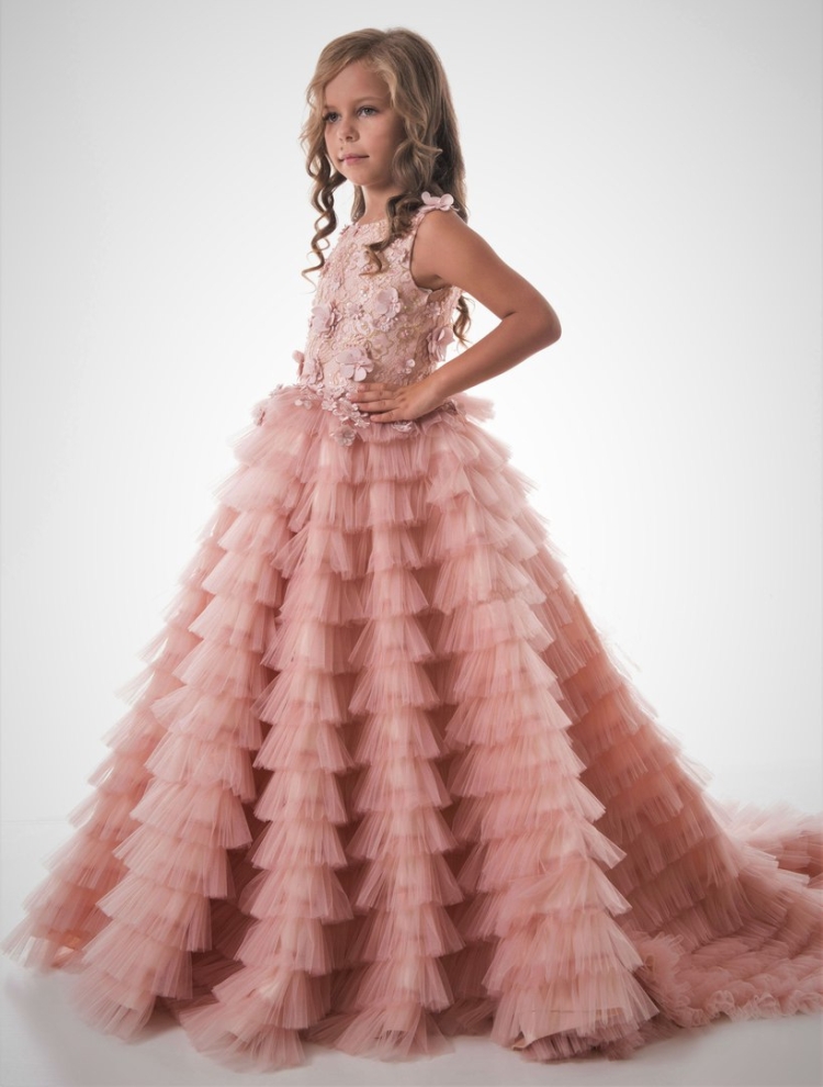 Длинные платья для девочек