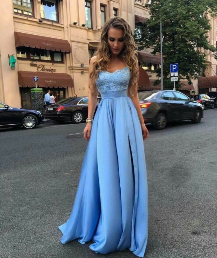 Шикарные длинные платья