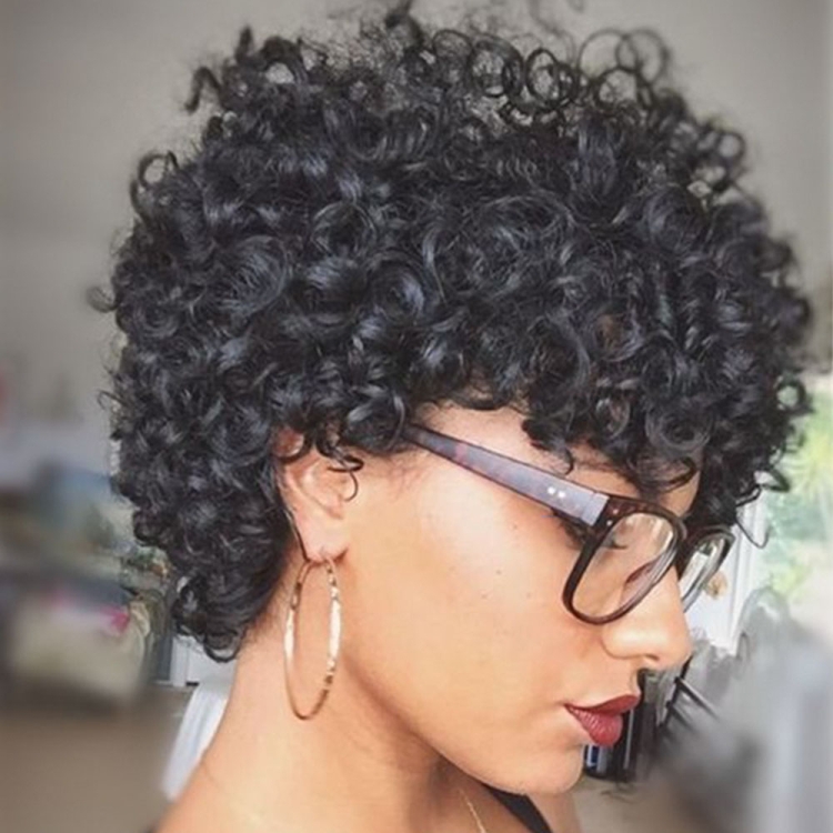 Афро кудри на Пикси