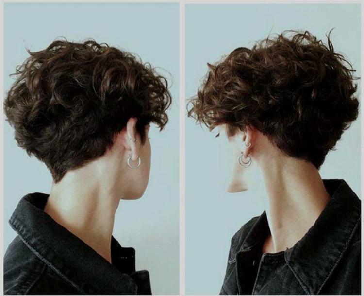 Стрижка Пикси Боб на волнистые волосы
