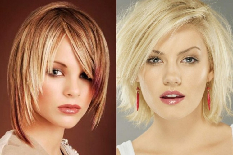 Боб каре лесенкой