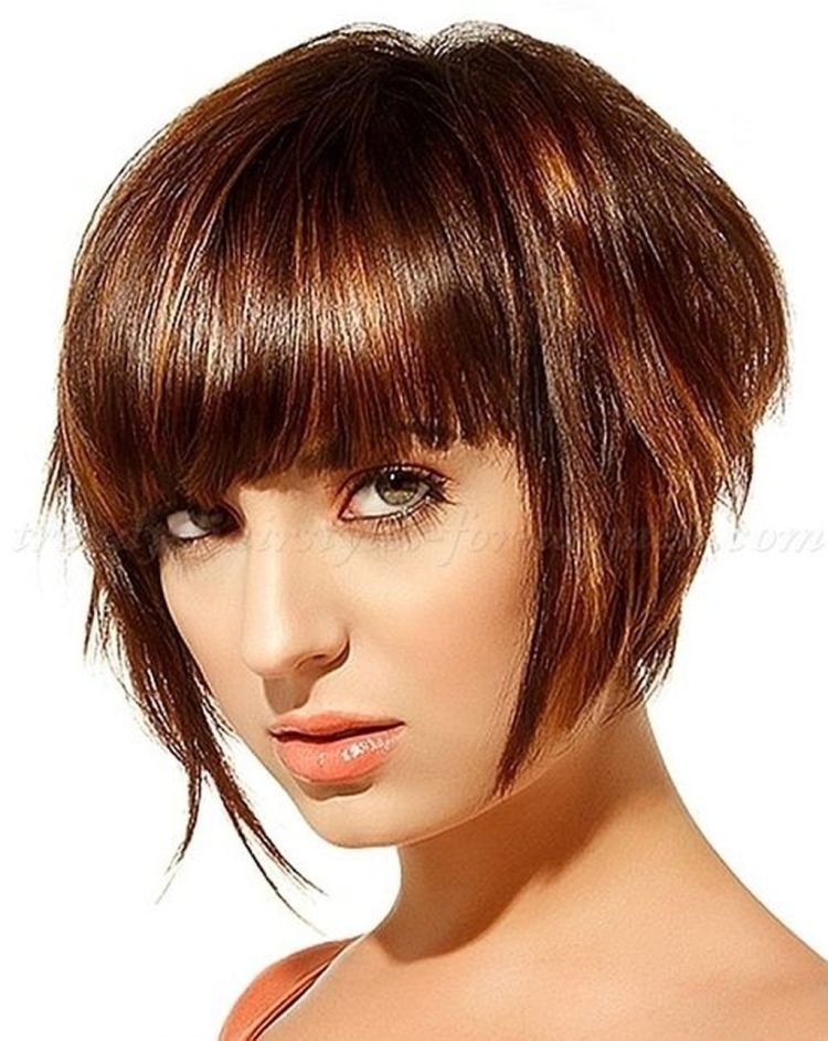 Колорирование Боб каре с челкой