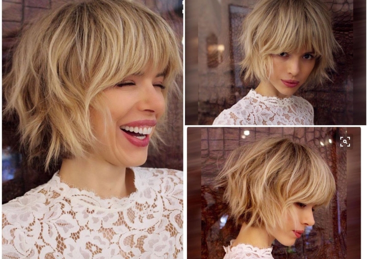 Растрепанный градуированный Боб