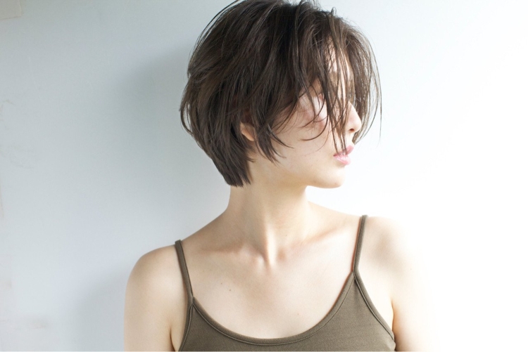 Корейская Пикси стрижка Томбой