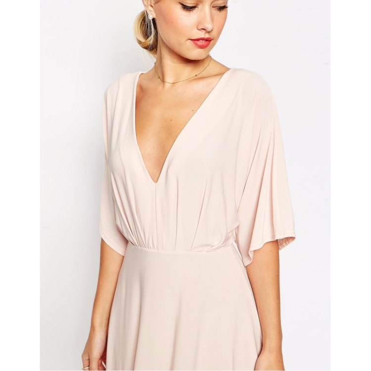 Свадебное платье в стиле кимоно