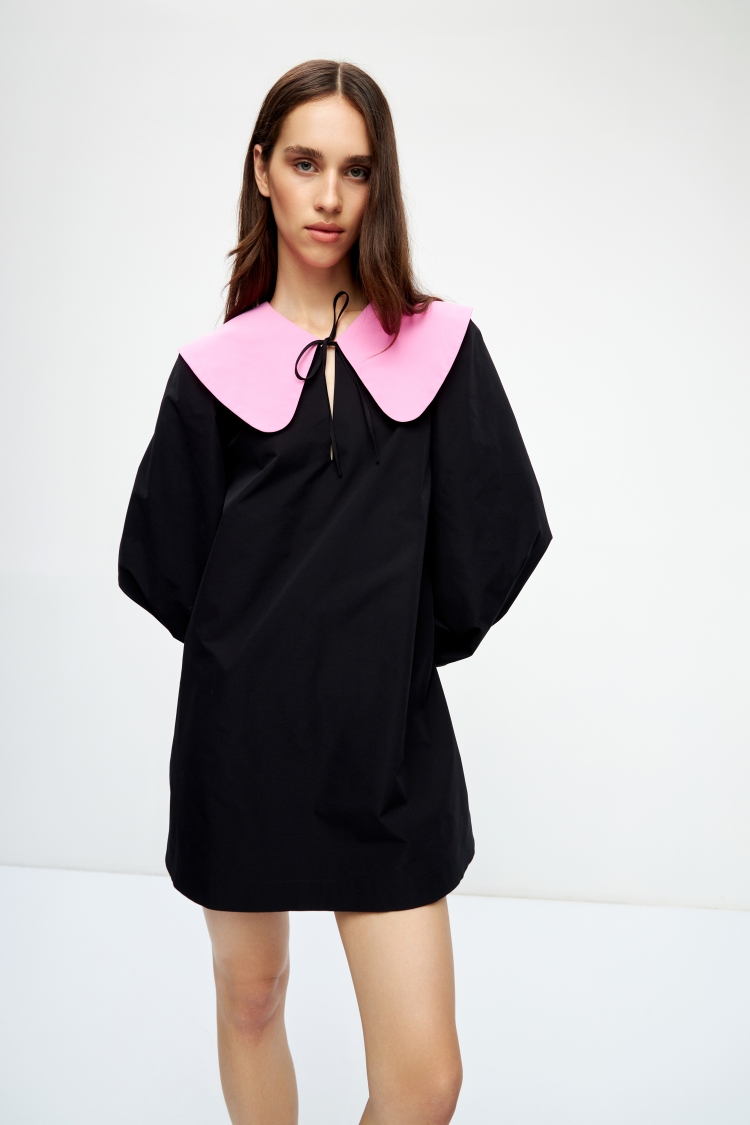 Платье Lime с воротником