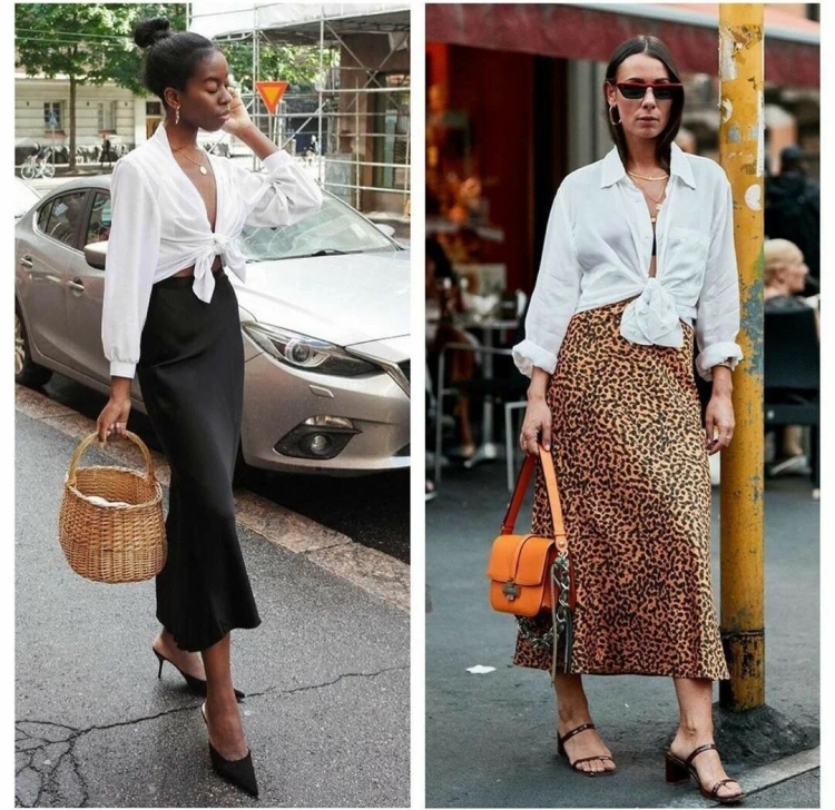 Рубашка поверх платья