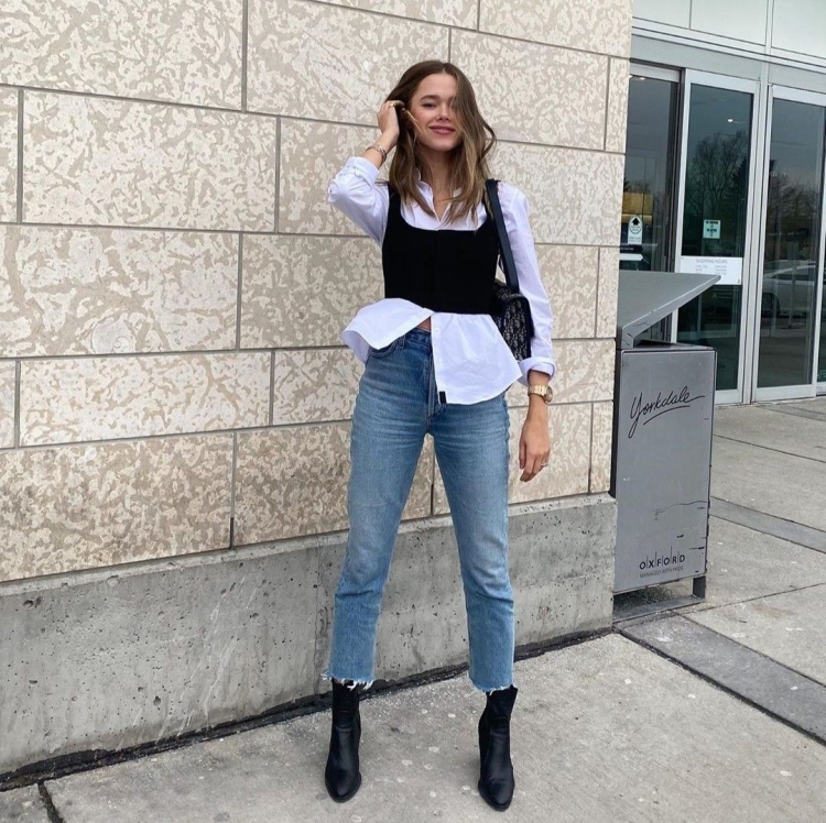 Рубашка с юбкой