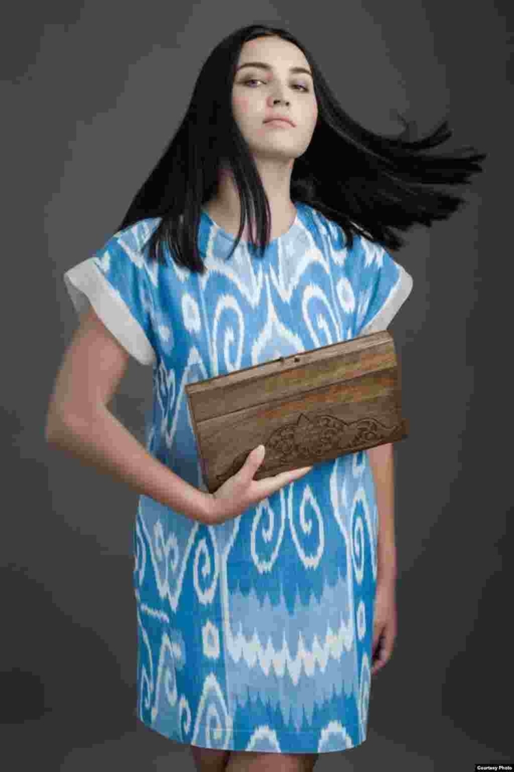 Узбекский адрас платья