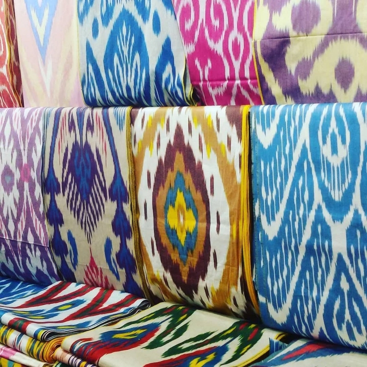 Адрас ткань Узбекистан