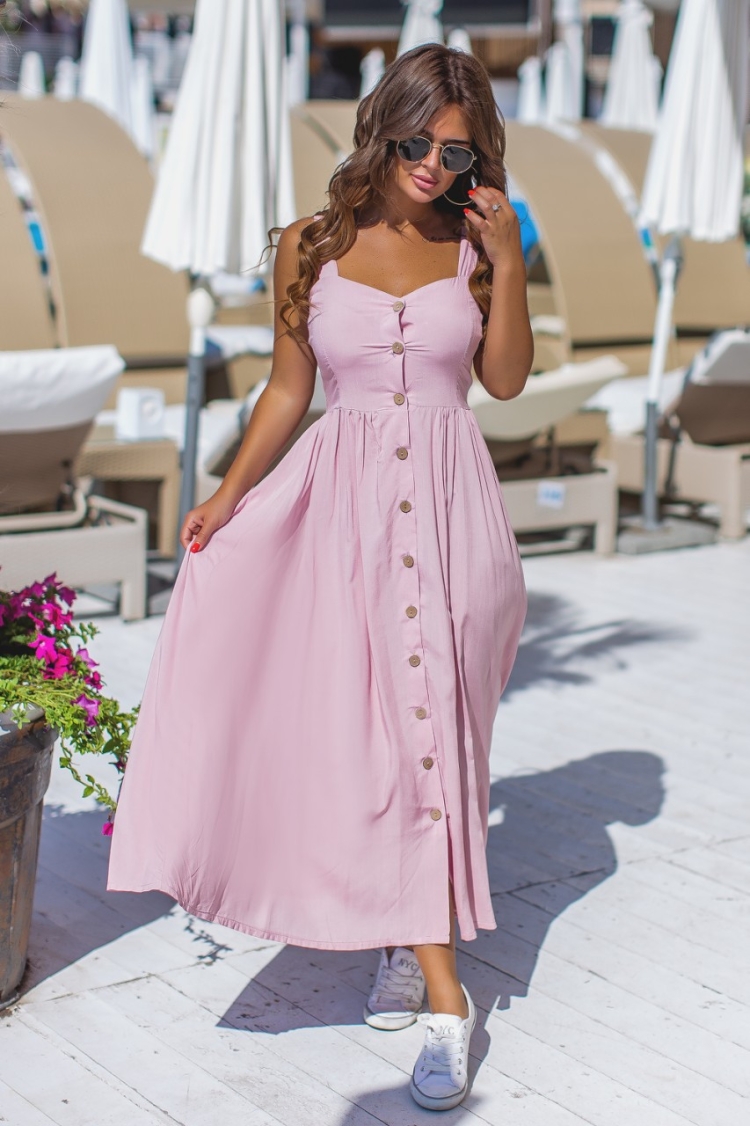 Летний сарафан из штапеля