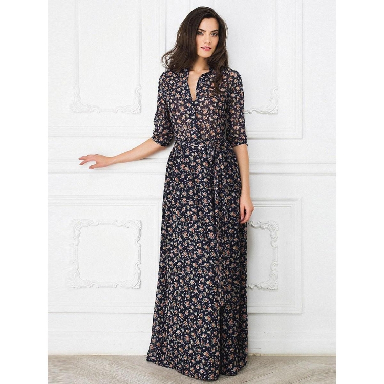 Платья макси шифоновые 50 размер