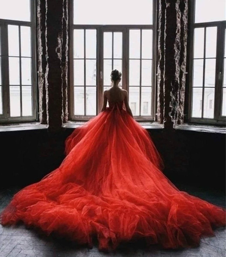 Сочетания цветов роскошное платье