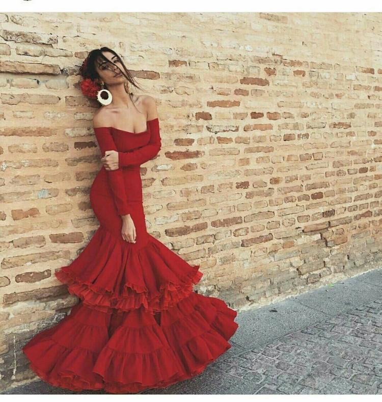 Испанское платье