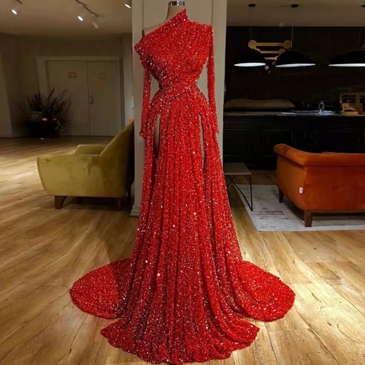 Платье Valdrin Sahiti красное