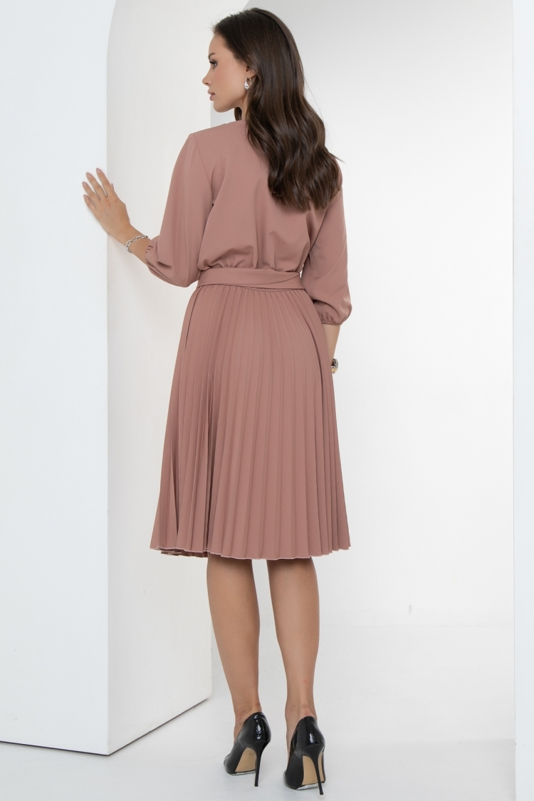 Юбка плиссе серая страдивариус