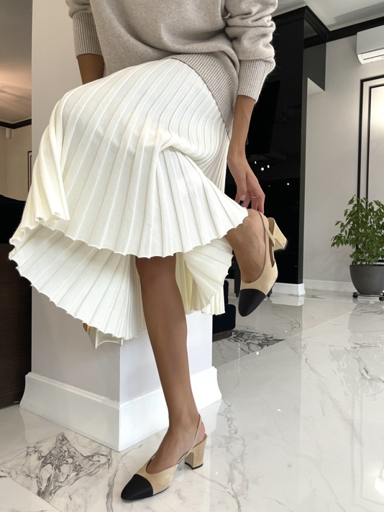 Платье плиссе