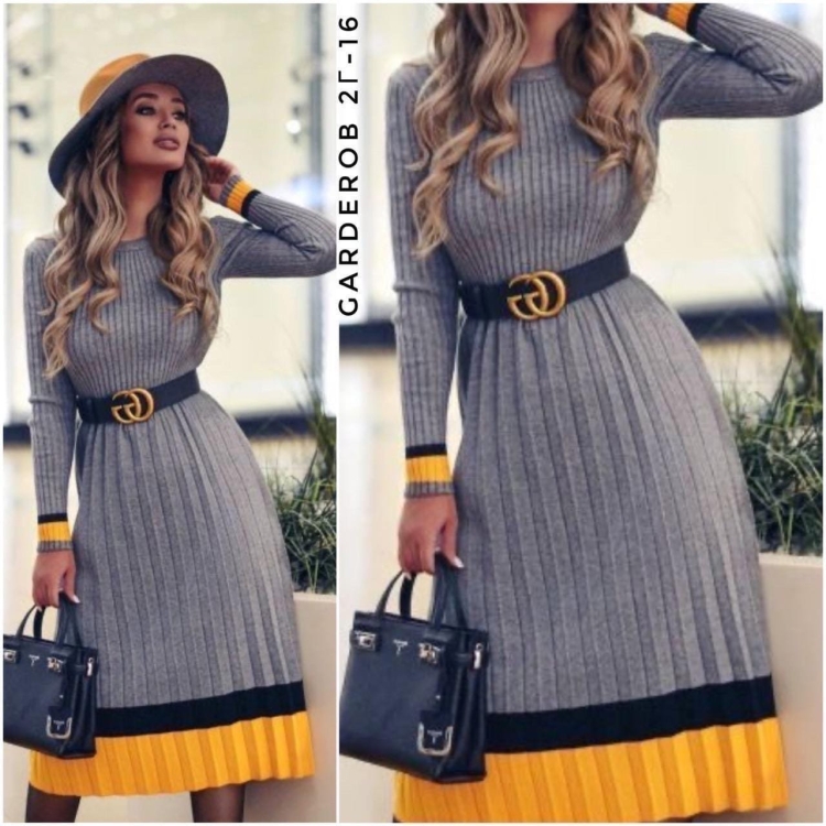 Свитер с юбкой