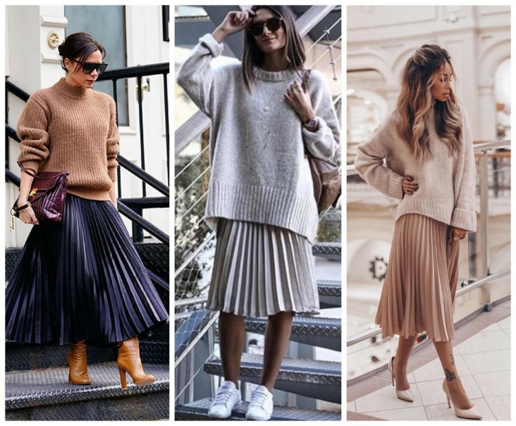 Юбка зеленая плиссе Miss Sixty