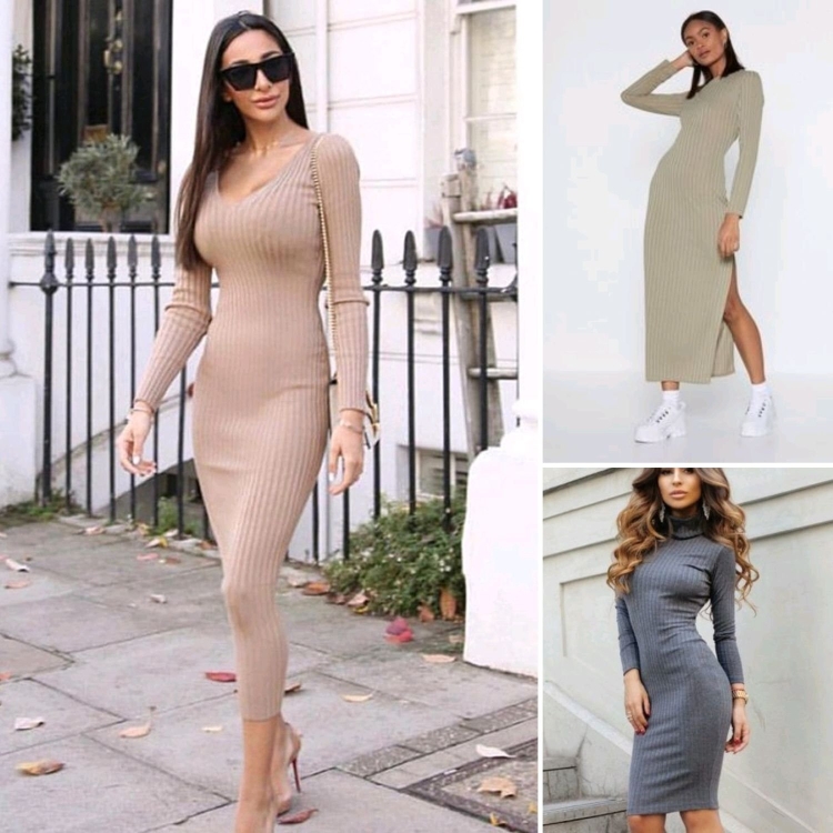 Облегающее платье