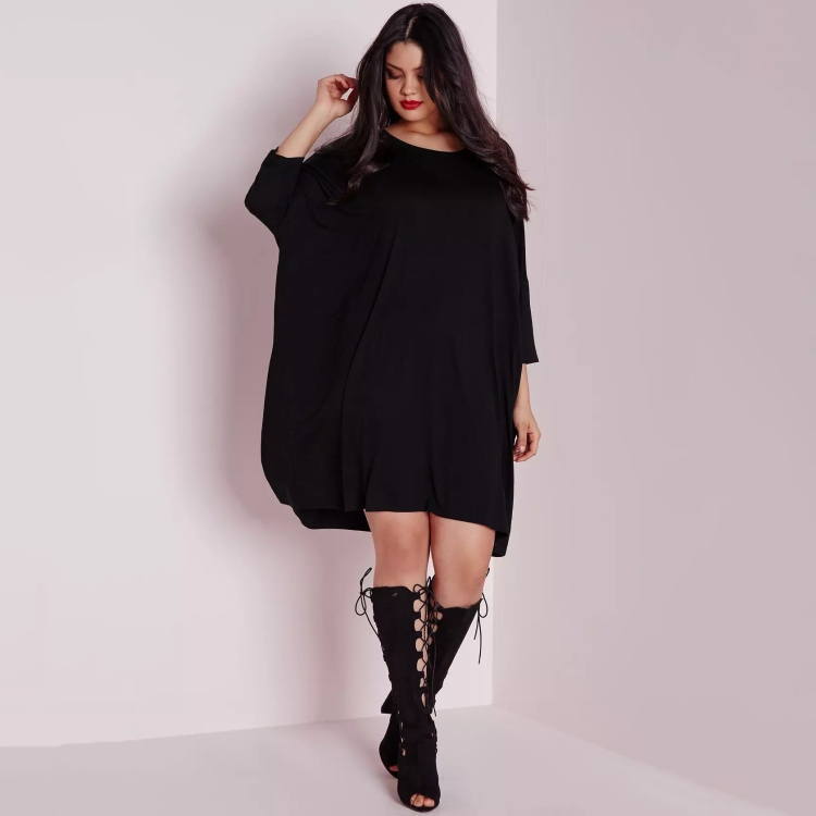 Туника летучая мышь оверсайз